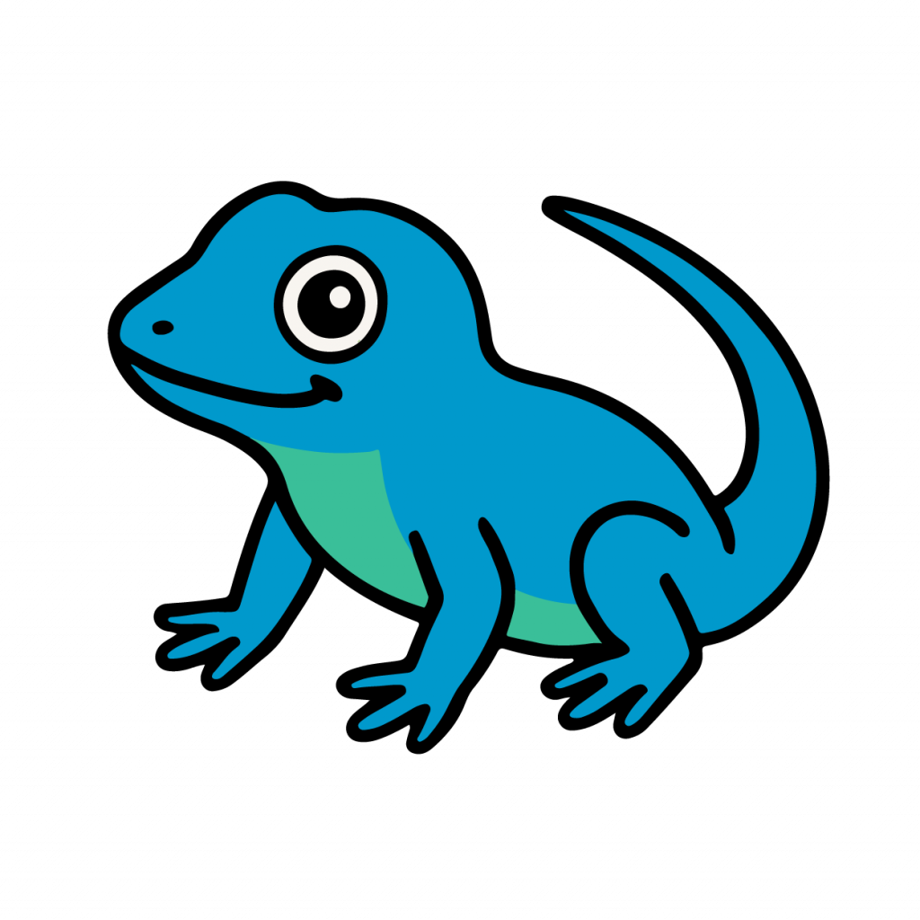 Lulu the Likkle Lizard Character